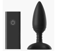 Nexus Ace Black Vibrating Butt Plug w Remote | Small Medium Large Anal Sex Toy