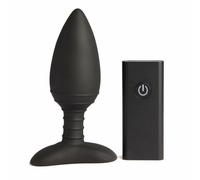 Nexus Ace Medium Black Vibrating Anal Butt Plug Prostate Massager Rechargeable