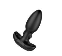 Nexus Beat Thumping Butt Plug - 6 Vibration Modes - 6 Thumper Functions - Remote Controlled - Rechargeable - Waterproof - 108mm Insertable Length - 100% Silicone
