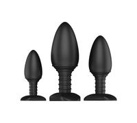 Nexus Butt Plug Trio Black
