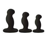 Nexus G Play Trio Vibrating Prostate Massagers Black