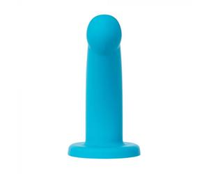 Nexus Hux Silicone Dildo 7" - Turquoise