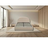Nexus Mattress Modern U-Shape Ottoman Bed Frame with Storage - King