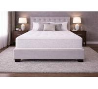 Nexus Mattresses Ltd Comfort Chelsea Open Coil Sprung Mattress in White | Size: Super King Nexus Mattresses Ltd White Super King