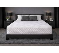 Nexus Mattresses Ltd Quality Memory Foam Open Coil Sprung Mattress - 10 INCH in White | Size: Small Single Nexus Mattresses Ltd White Small Single