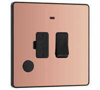 BG Nexus Metal Antique Brass Euro-Module Frontplate, 2 Module, Square - NABEMS2