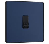 BG Electrical NBN15 Black Nickel TP Fan Isolator Switch