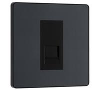 Nexus Metal Brushed Steel 45A Rectangular Cooker Control Unit With Power Indicator NBS72-01