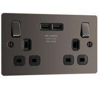 Nexus Metal Polished Chrome Single Switch 10Ax 2 Way NPC12-01