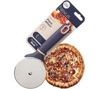 Nexus Pizza Cutter Wheel - Rolling Pizza Slicer with Silicone Handle and Sharp Stainless Steel Blade. Non-Slip Grip & Dishwasher Safe. Easily Glides Through Dough, Pastry, Crust. Midnight Blue & Pink