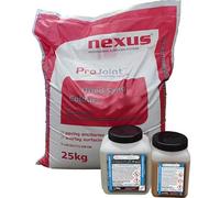Nexus ProJoint V400-WT | Increased Strength, 2-Part Epoxy Resin Mortar System - Ideal for High Traffic Areas and Roadways - 27kg - Black