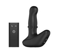 Nexus REVO Ring Rotating Prostate Massager - Bi-Rotational Shaft - Oscillating Penetration Ring - 6 Perineum Modes - Remote Controlled - Waterproof - USB Rechargeable