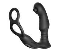 Nexus Simul8 Orbit Rotating Prostate Massager with Cock &amp, Ball Ring