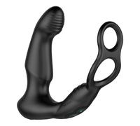 Simul8 Wave Edition Vibrating Anal Butt Plug Cock & Ball Ring Vibrating Mens