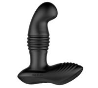 Nexus- Thrust Remote Control Thrusting Prostate Massager- Black