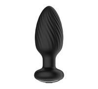 Tornado Remote Control Rotating Butt Plug Medium Anal Vibrating Rotation Sex Toy