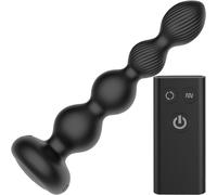 Nexus TORNADO Rotating Beaded Anal Probe Vibrating Bead Butt Plug Prostate Adult