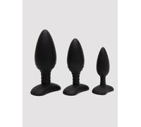 Nexus Trio Butt Plug Training Set (3 Piece) - Black Black