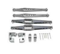 NexusDrive 12428 12423 12428-A/B/C RC Car Compatible Spare Parts Metal Rear Axle Main Beam Upgrade Compatible with Vulnerability Repair(Silver)