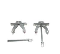 NexusDrive 1PC DIY RC Boat Anchor 45x28mm Metal Zinc Marine Simulation Anchor Assembled Model Spare Parts Compatible With Most RC Boats