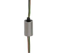 NexusDrive 1PCS 1-2A 4CH 6CH Conductive Slip Ring 360 Degree Rotation Dia 5.5mm 6mm 8mm With AWG28 Wire Compatible With Drone Collector Rings Electric Connector(Dia. 5.5mm 4CH)