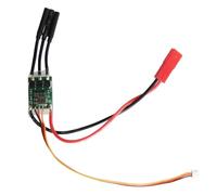 NexusDrive 1PCS 6.4V To 12.6V 2S To 3S 15A Brushless ESC Electronic Speed Controller With BEC Module Compatible With F3P RC Airplane Models And Similar RC Aircraft Parts(ESC w wire 3 w JST)