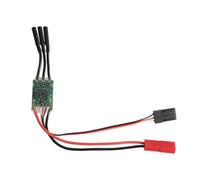 NexusDrive 1PCS 6.4V To 12.6V 2S To 3S 15A Brushless ESC Electronic Speed Controller With BEC Module Compatible With F3P RC Airplane Models And Similar RC Aircraft Parts(ESC w wire 1 w JST)