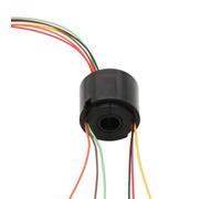 NexusDrive 1PCS 6CH 1 5A 7mm Through Hole Conductive Slip Ring Hollow Shaft Rotating Joint Electric Collecting Ring Compatible With Camera And Monitoring Devices