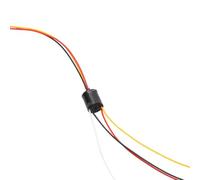 NexusDrive 1PCS 8.5mm Slip Ring 4 6 8 12 Channel 1A Rotating Electrical Collector Ring Compatible With Handheld Devices RC And Rotor Applications(U type 8.5mm 4CH)