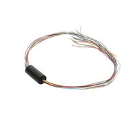NexusDrive 2A 12CH 6CH 8mm 6mm Dia Wires Robot Electric Slip Ring Collector Joint Connector Compatible with RC Drone UAV And Compatible Devices(Dia.6mm 6CH 2A)