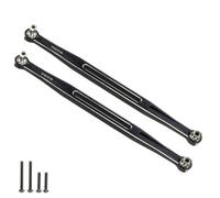 NexusDrive 2pcs Metal Toe Links 202.5mm Link Rod Linkage 7897 Compatible With 1/5 Scale WideMaxx 8S And 1/6 Scale XRT 8S RC Cars Replacement Parts(Black)