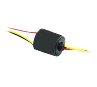 NexusDrive 4 Channel 2A Collector Ring Slip Ring 360 Degree Rotating Conductive Visual Anchor Fish Wheel Compatible With Small Rotating Devices Outer Diameter 8.3mm 1PC