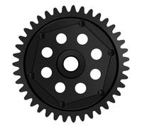 NexusDrive 40CR Steel Transmission Gear 0.8M 39T 45T Gearbox Gears Compatible With 1 10 Scale RC Model Cars Including TRX6 All Series Replacement Parts(39T)