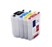 NexusDrive 4Color Set For 940 940XL Refillable Ink Cartridge With Auto Reset Chip 4-pack Compatible With Officejet Pro 8500 8000 8500A
