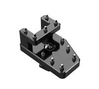 NexusDrive Brake Pedal Lever Step Tip Plate Compatible with 2019-2024 Tenere 700 XTZ 700 DualControl Compatible with Tenere 700 World Raid Models 2022-2023(Black)