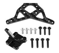 NexusDrive Carbon Fiber Shock Absorber Towers Mount Front Rear Compatible with 1 16 B Upgrade Parts Compatible With RC Car Models(Rear)