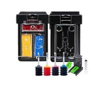 NexusDrive Compatible Refillable Ink Cartridge Compatible with 63 63XL Works With 3830 5255 5258 4520 4512 4513 4516 1112 1110 3630 3632 3634 2130 2132 Printers(1 set with 30ml ink)