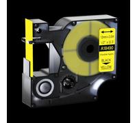 NexusDrive Compatible With 9 12 19mm Tapes For A18488 A18444 A18432 Flexible Nylon Polyester Label For 1000 5200 3M PL150(12mm Nylon Yellow)