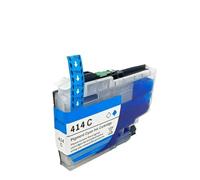 NexusDrive Compatible With DCP-J1200N DCP-J1100DW MFC-J2330DW Printers Universal Fit LC414 Four Color Dye Ink Cartridge Aftermarket Replacement(Cyan)
