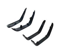 NexusDrive H12Y H12Y+ RC Car Upgrade Parts Metal Body Shell Wheel Flares Side Guards Compatible With 1 10 Scale Crawler Vehicles(Front and Rear BK)