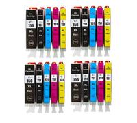 NexusDrive Ink Cartridge PGI150 CLI151 Compatible With MG7510 IP7210 IP8710 MX721 Ix6810 Printer(4 Set)