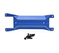 NexusDrive Lower Chassis Cover Plate Metal Upgrade Part Compatible With Maxx Style RC Cars Replacement Accessory(Blue)