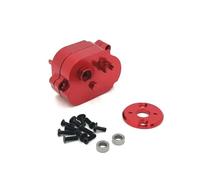 NexusDrive Metal Gearbox Cover Modification 370 Motor Compatible with MN Series Models 99S MN168 MN82 LC79 MN78 Compatible With RC Car Parts(Red)