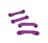 NexusDrive Metal Swing Arm Mounts Front And Rear Compatible With 144010 144011 144002 124016 124017 124018 124019 RC Car Upgrade Replacement Parts(PURPLE)