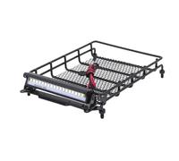 NexusDrive MN D91 D96 MN98 MN99S Metal Roof Rack Luggage With Light 1 12 Scale RC Car Upgrade Parts Accessories Compatible With Various RC Models