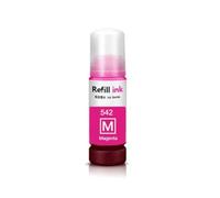 NexusDrive Pigment Ink Refill For 542 T542 Compatible With ET-5150 ET-5170 ET-5180 ET-5800 ET-5850 ET-5880 ET-16650 Printer(Magenta)