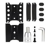 NexusDrive RC Car And Crawler Work Stand Assembly Platform Compatible With 1/10 1/8 1/12 Scale Models Metal Repair Station(Black)