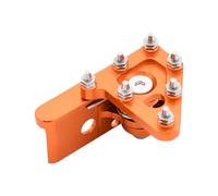 NexusDrive Rear Brake Lever Pedal Step Head Tip Compatible with EXC XC XCF SX SXF EXCF Motorcycle Parts Universal Fit(Orange)