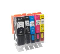 NexusDrive Refillable Ink Cartridge BCI350 BCI351 Compatible With MG5430 5530 MG5630 6330 6530 MG6730 7130 7530 7530F IP7230 MX923 Printer(1Set 5pcs)