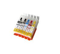 NexusDrive Refillable Ink Cartridge PGI-280 Compatible With TS702 TR7520 TR8520 TR8620 TS6120 TS6220 TS6320 TS8120 TS8220 TS8320 Printer(1Set 5pcs Empty)